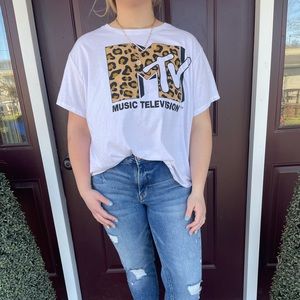 MTV cheetah shirt